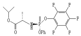 N-[(S)-(2,3,4,5,6-五氟苯氧基)苯氧基磷酰基]-L-丙氨酸異丙酯